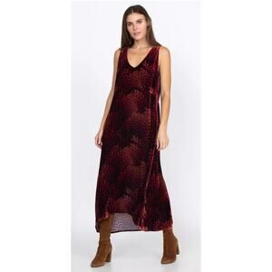 Johnny Was Belle Velvet Tank Maxi Dress XL